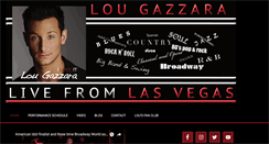 Desktop Screenshot of lougazzara.com